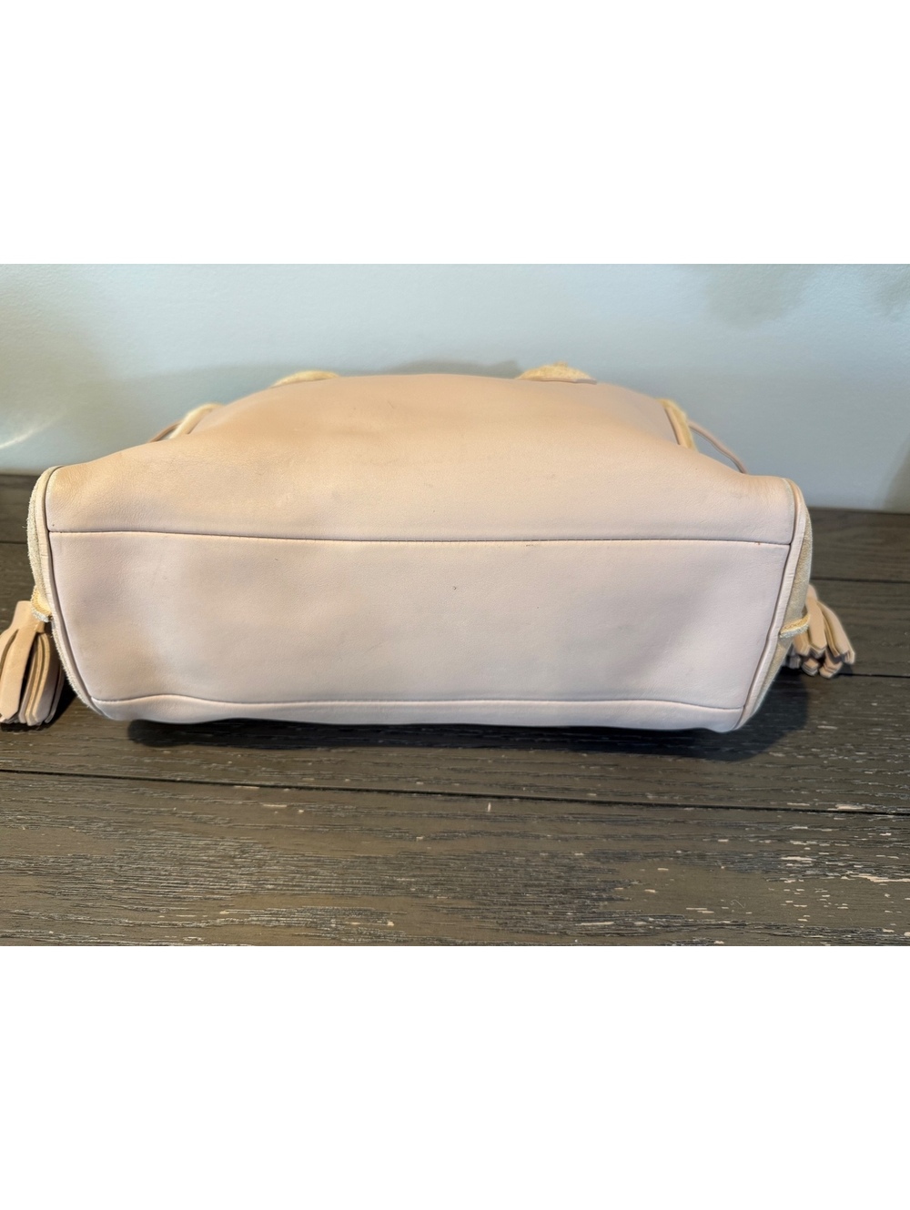 Longchamp Pink Leather Tote Bag - Picture 5 of 8